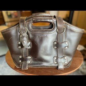 COPY - Saddleback Leather Tote in chestnut color